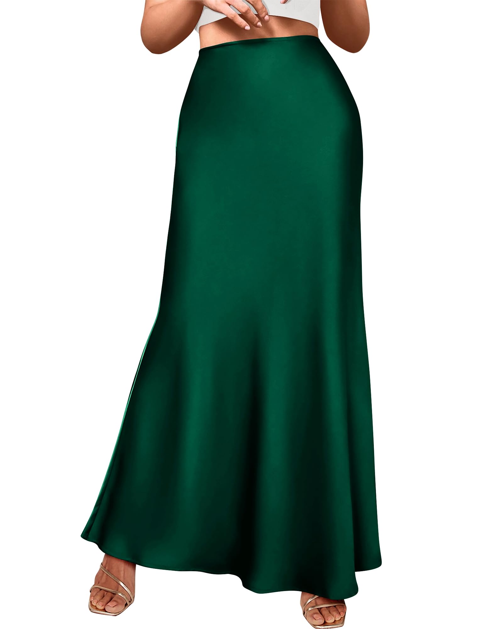 BTFBM Womens Spring Skirts 2026 Business Casual Clothes High Waisted Cocktail Party Wedding Guest Mermaid Maxi Skirt