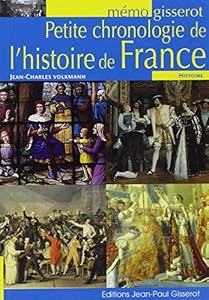 Book's Cover of MEMO - Petite chronologie de l'histoire de France