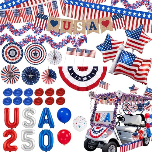USA 250th Anniversary Golf Cart Kit