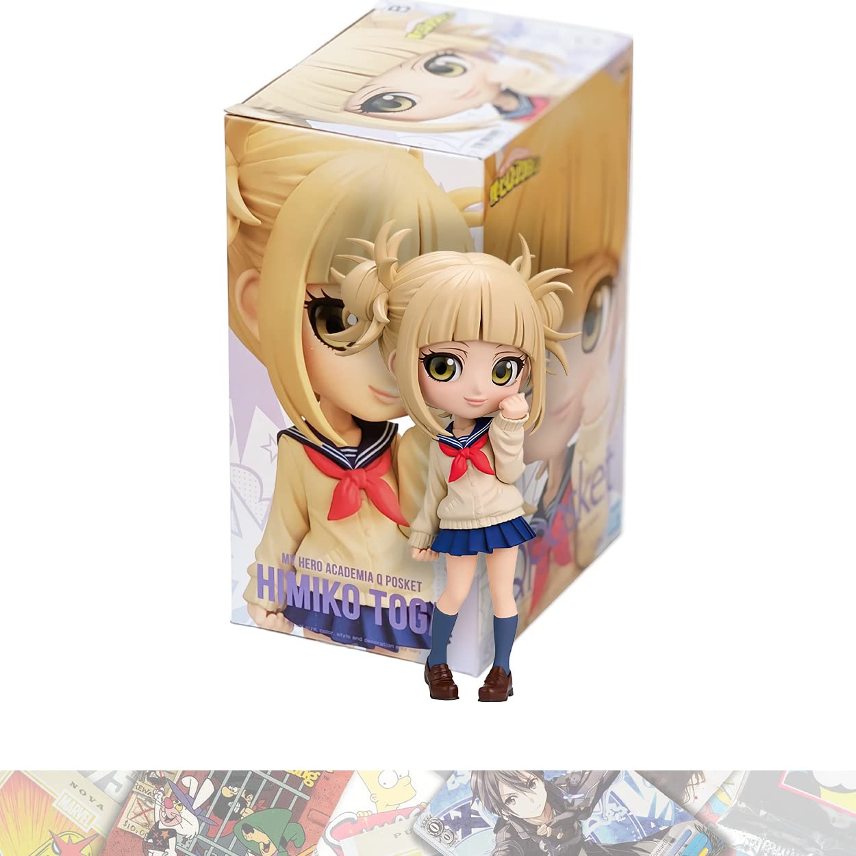 Amazon.com: Banpresto Himiko Toga [Ver. B]: 13cm Q Posket Mini