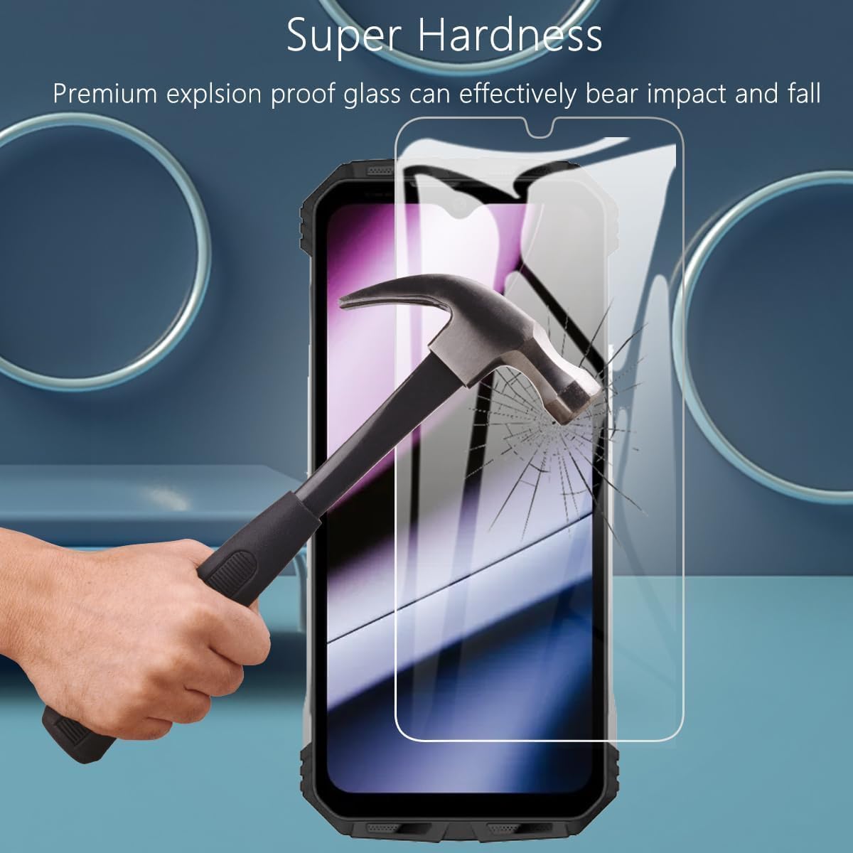 Vetro Temperato Anti Impronte Facile Applicazione NEW'C 2 Pezzi, Vetro Teperato Per Huawei P20, Pellicola Prottetiva Vetro Temperato Ultra Trasparente