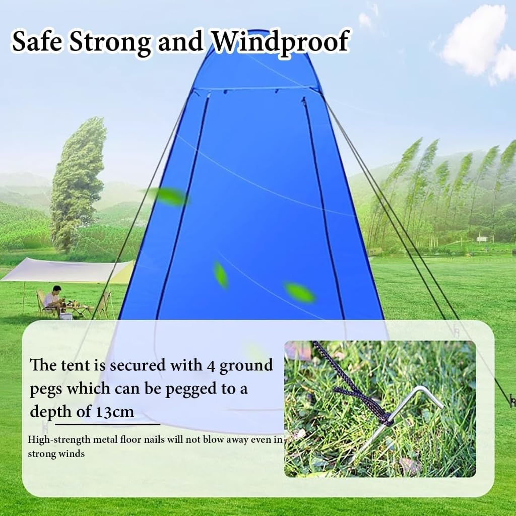 Quickly Setups Camping Changing Tent Portables Rain Shelters with Sun Protecting for Dressing Toilet Shower Camping Trip