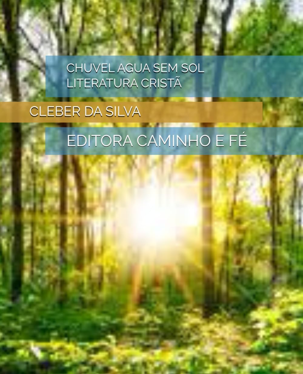 CHUVEL AGUA SEM SOL LITERATURA CRISTÃ: EDITORA CAMINHO E FÉ