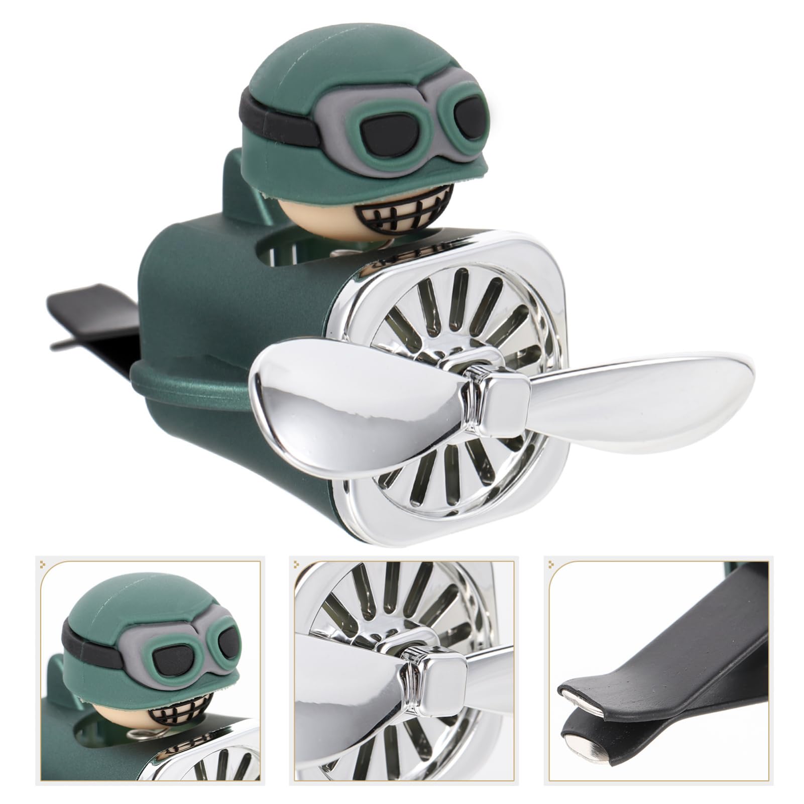 Mobestech 2pezzi Diffusore Aromatico Per Auto Cartoon Con Clip Per Uscita Decorazione Per Interni Auto Facile Installazione Copertura Odori Sgradevoli Da Aromi Design Unico e Divertente Per