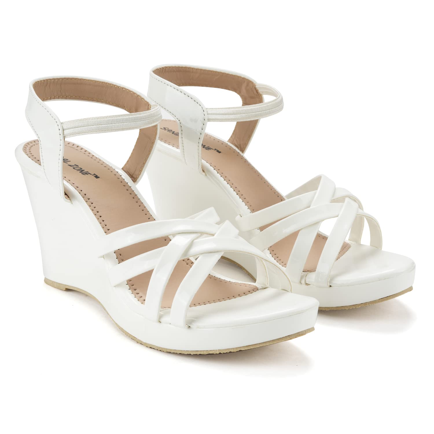 SANDALZONE Women Wedges Stylish Fashion Sandal (B0BR7FN147) Amazon Price History, Amazon Price Tracker