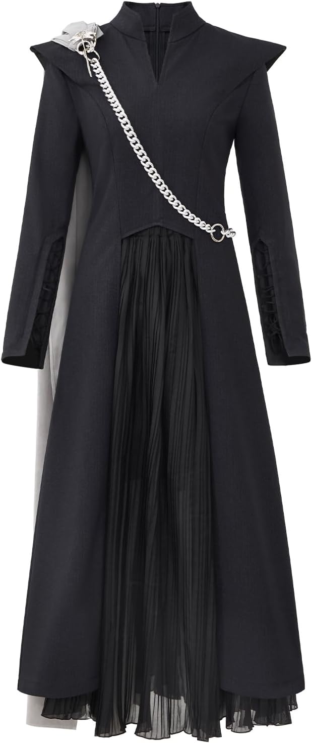Daenerys Targaryen Dress Cosplay Costume Dragon Mother Full Set Suit