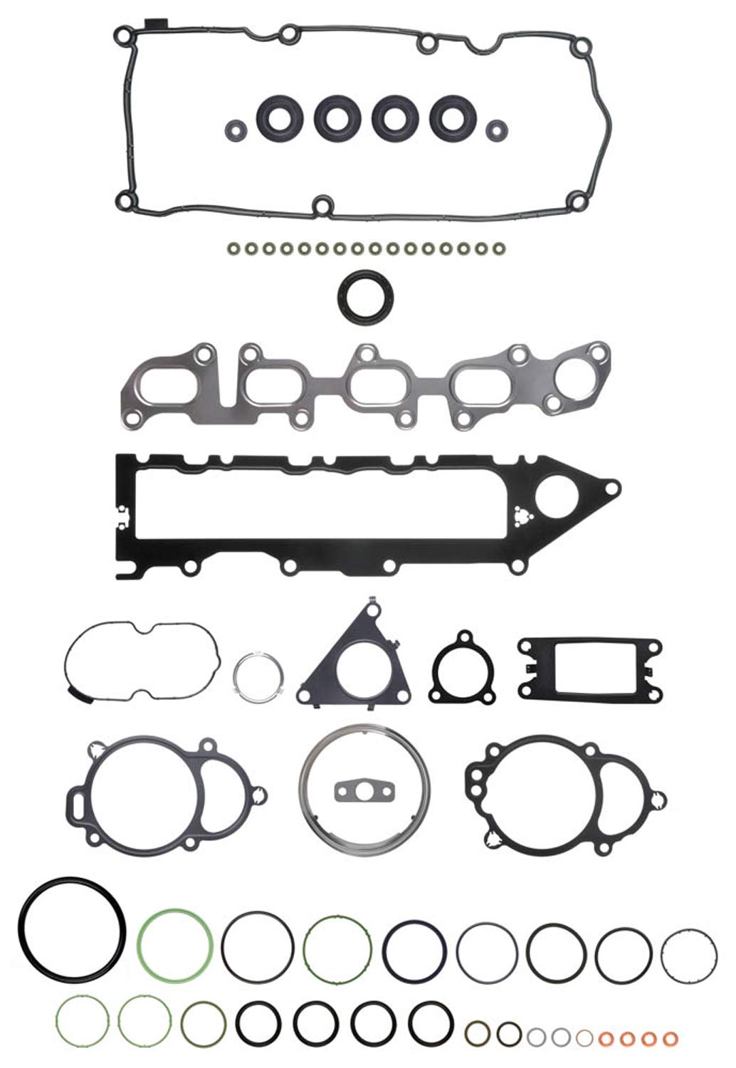AJUSA Guarnizione 01219100 - Ricambio Auto Per BMW Diesel, Spessore 0.4mm, Ø108mm - Foto 2