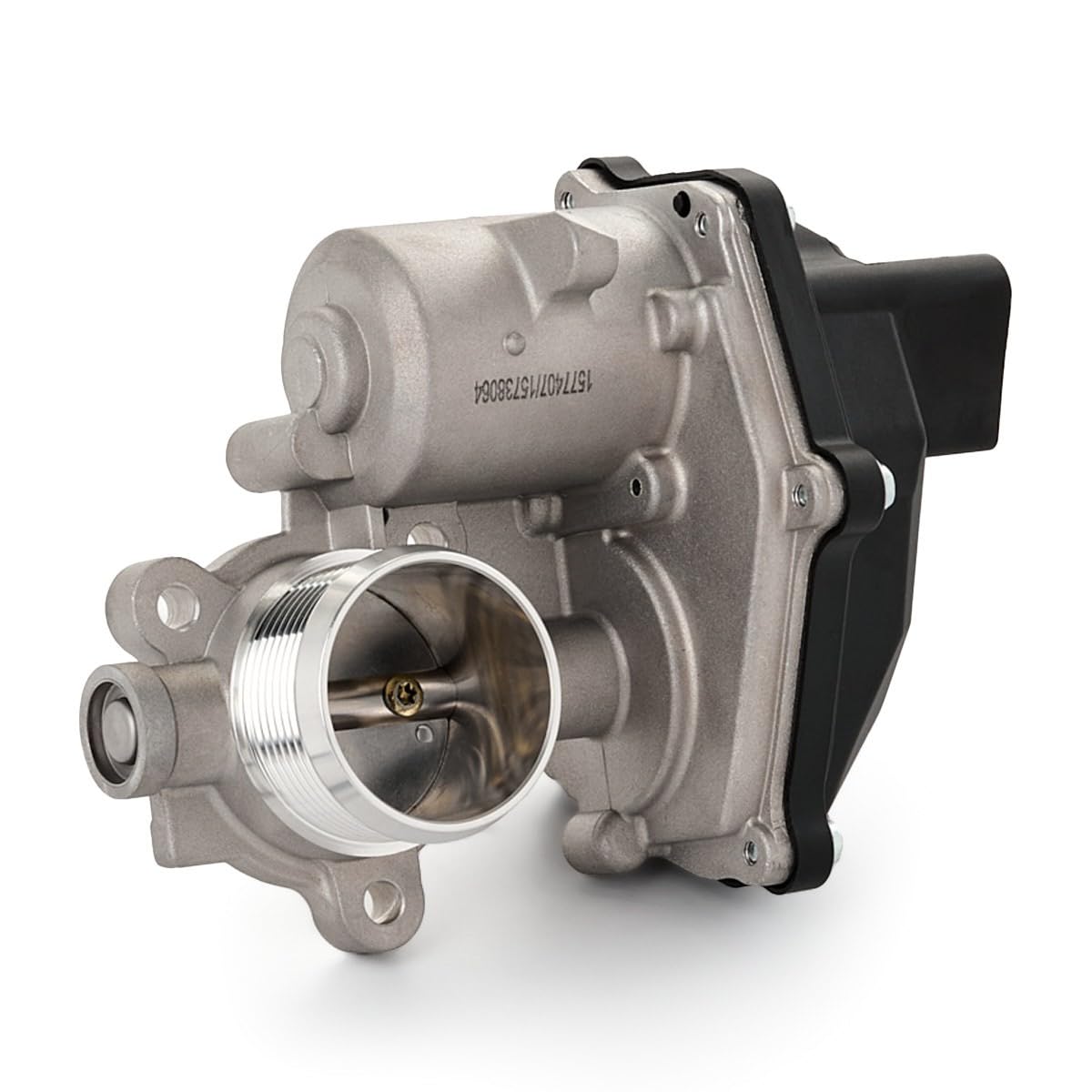 RIDEX 1145E0252 Valvola EGR elettrico con guarnizione con bocchettone tubo Lato bassa pressione Compatibilità con VW Golf 7 Hatchback 5G1, BQ1, BE1, BE2