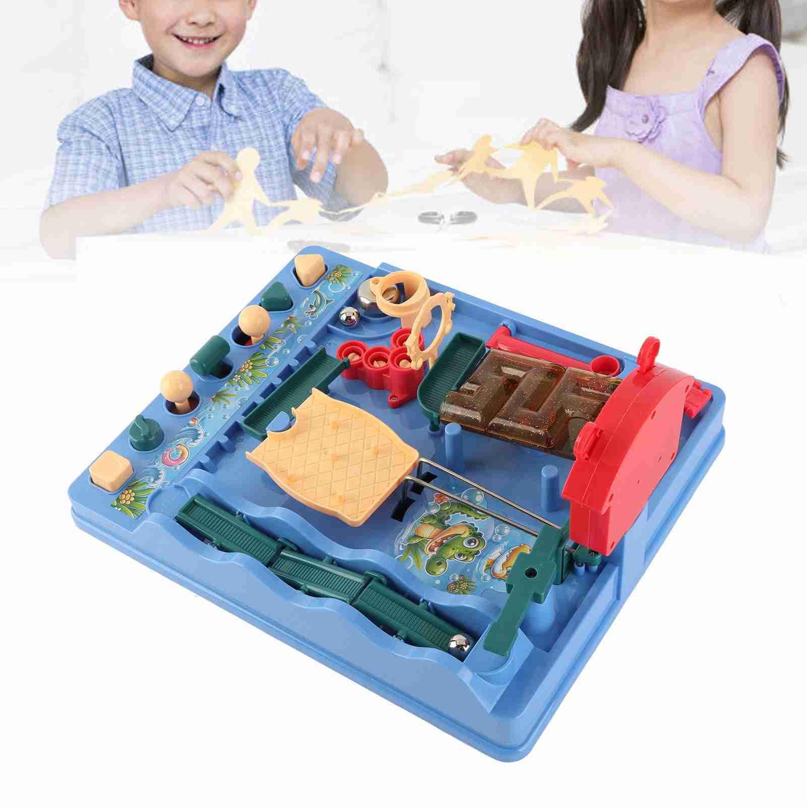 Mini Gioco da Tavolo Labirinto Parco Acquatico per Interazione Genitore-Figlio e velocità di Reazione