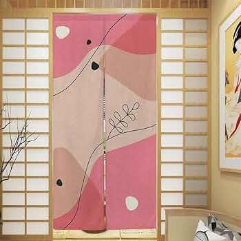 可愛いプリント暖簾 Amazon｜印刷者 可愛い のれん 七福 赤 暖簾 幅85cm×丈150cm