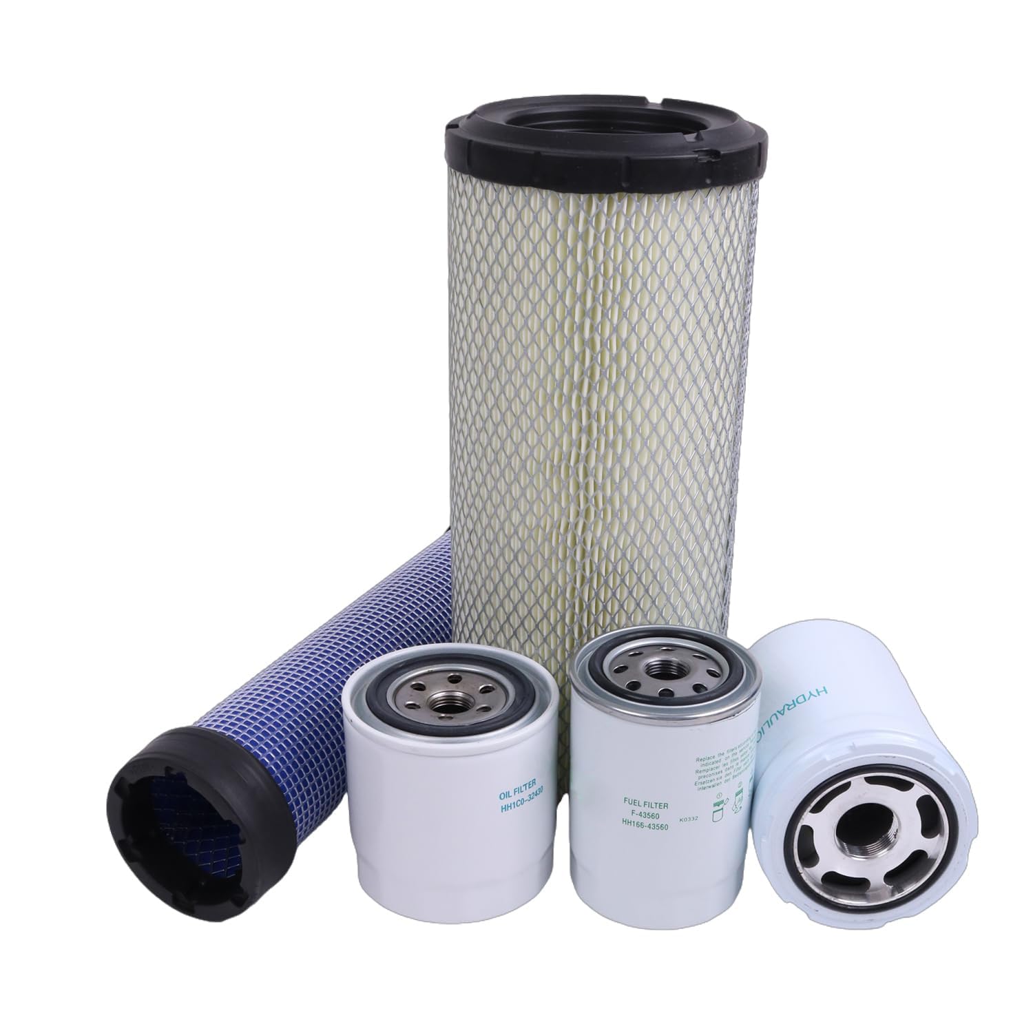 Amazon.com: JZGRDN Filter Kit Compatible with Kubota SVL75-2 (SN