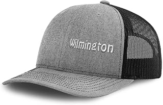 Richardson Mesh Cap Embroidered Wilmington North Carolina Nc Carolinian Tar Heel