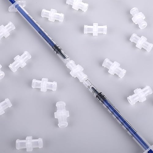 Miniatura 3 de Adaptador de jeringa Luer Lock para botellas, adaptador de jeringa, conector de bloqueo Luer, hembra transparente para transferir, conector para