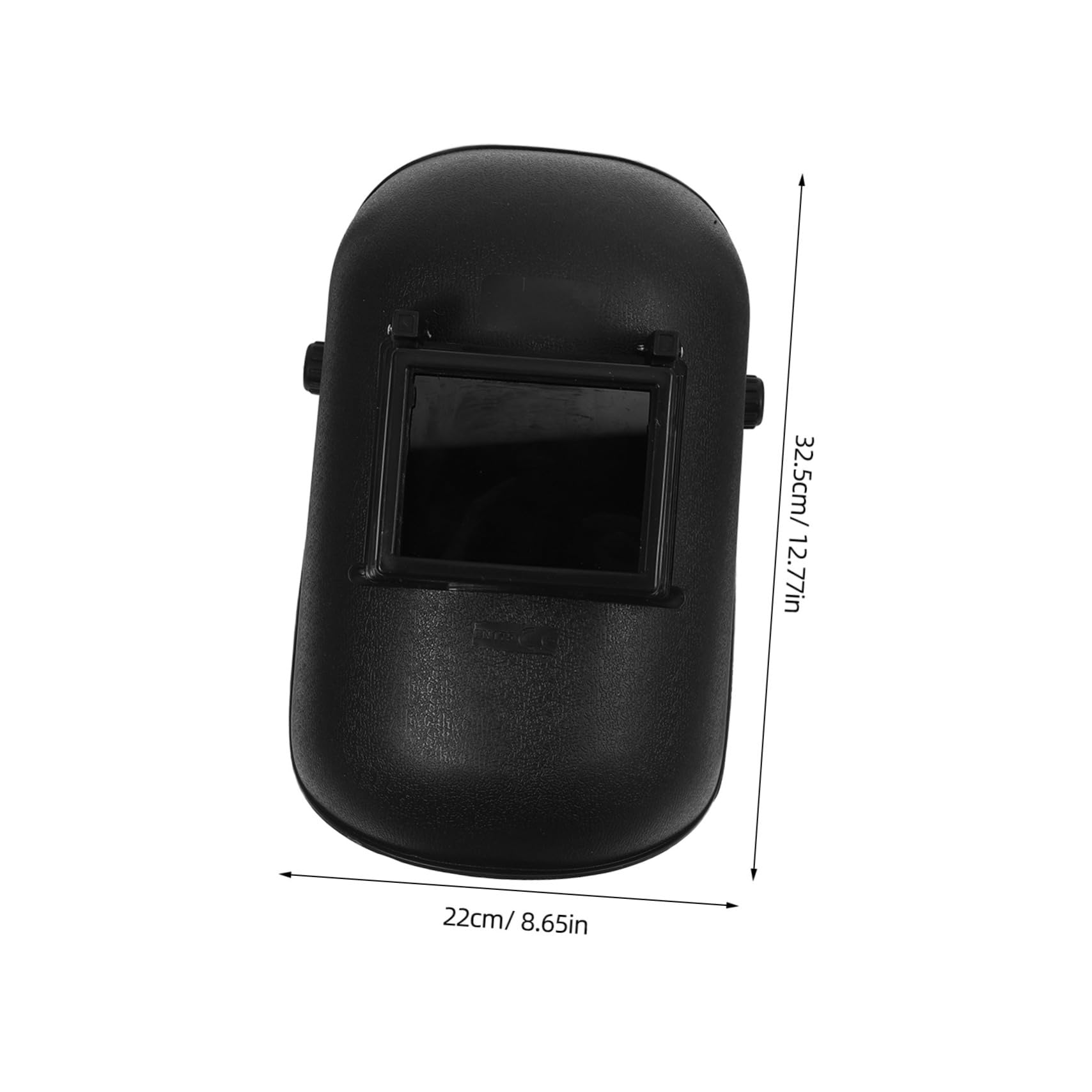 Maschera per Saldatura a Fascia Grande Visione Nero Pp | Protettiva per Saldatore, Accessorio Leggero, Copertura di Protezione per Saldatura
