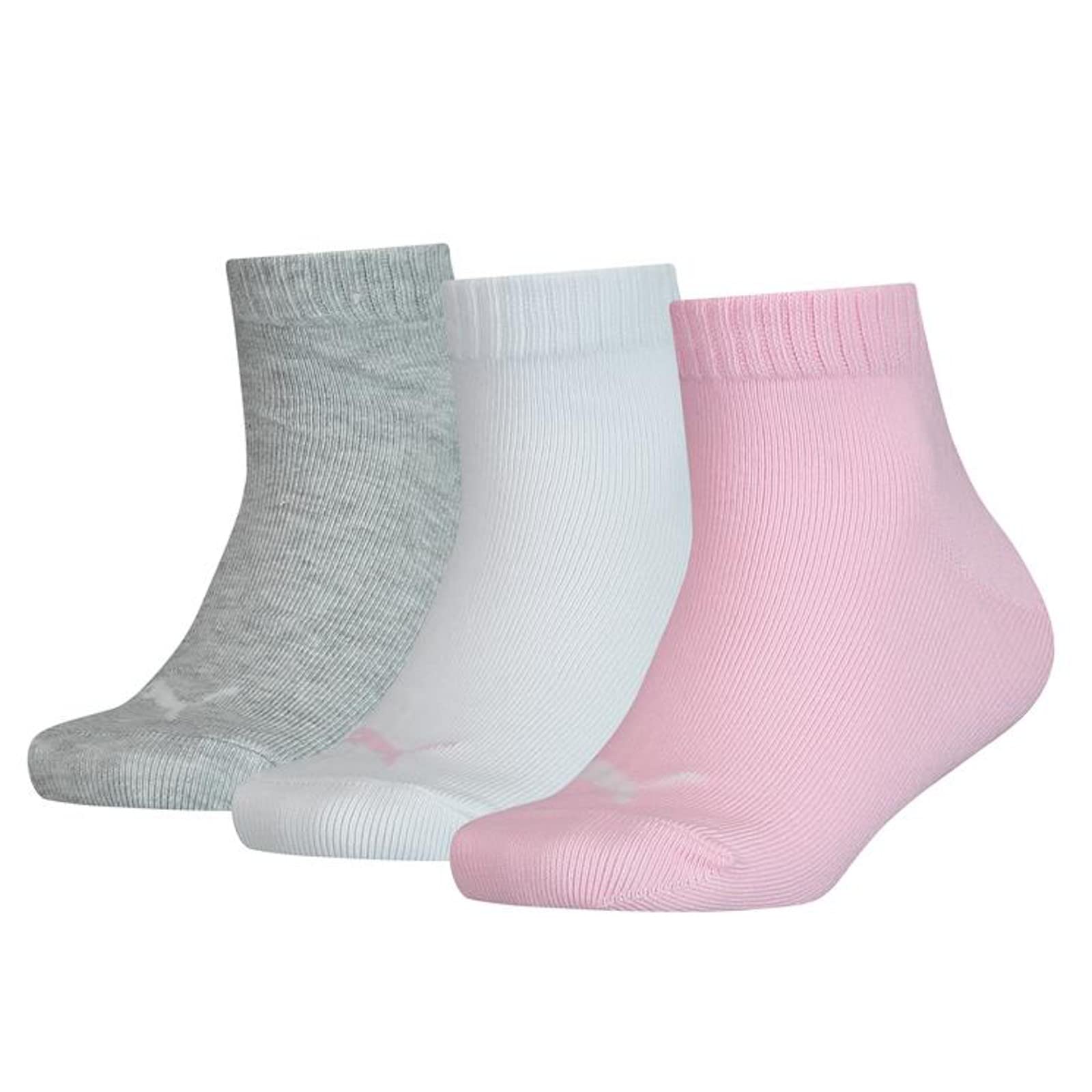 Lot de 3 Chaussettes Sport PUMA Rose Fille/Garçon 23-26: Confort & Durabilité - Image secondaire