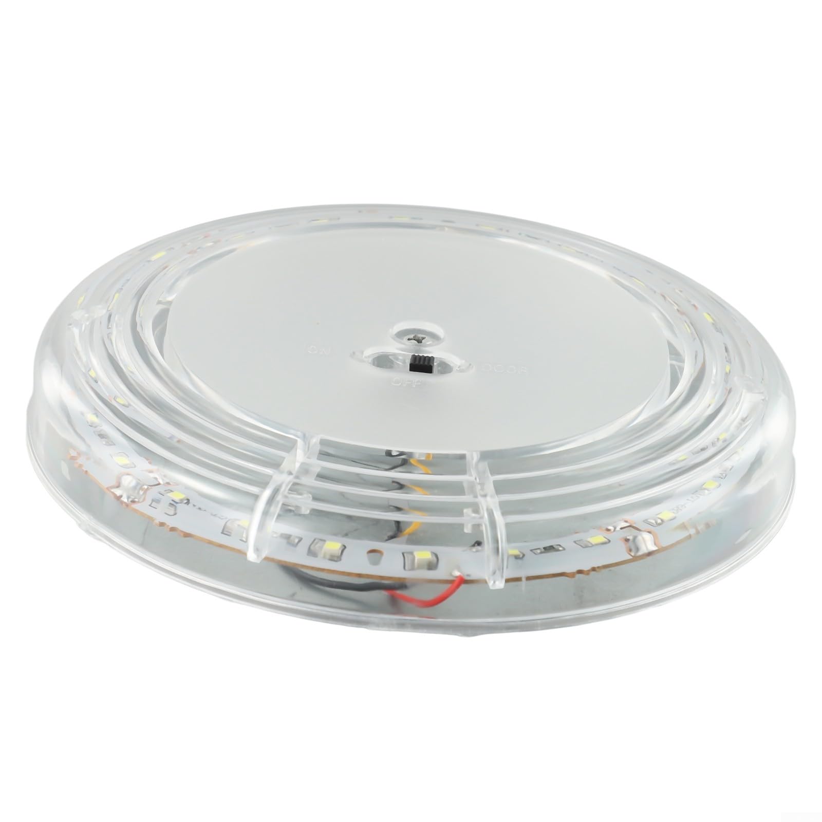 Solution d'éclairage dôme LED 12 V pour camping-car et camping-car Design fin