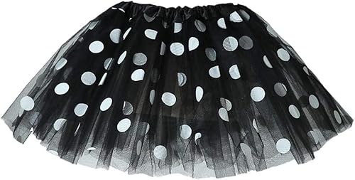 Miniatura 7 de Disfraz de falda para niños y niñas falda de tul a lunares vestido de ballet y falda para bebé lindo disfraz casual