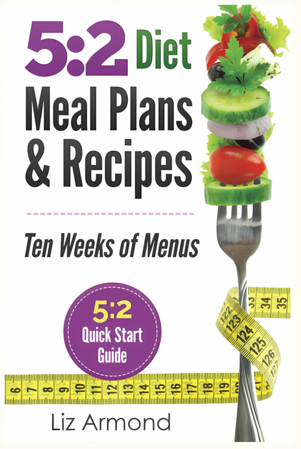 5:2 Diet Meal Plans & Recipes: Ten Weeks of Menus - 5:2 Quick Start Guide (5.2 Fast Diet)