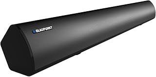 Blaupunkt Newly Launched SBA01 REKURVE 100W Wireless Bluetooth Soundbar with HDMI-ARC, Optical, Aux-in, USB & Bluetooth I Multiple Connectivity I Remote Control (Black)