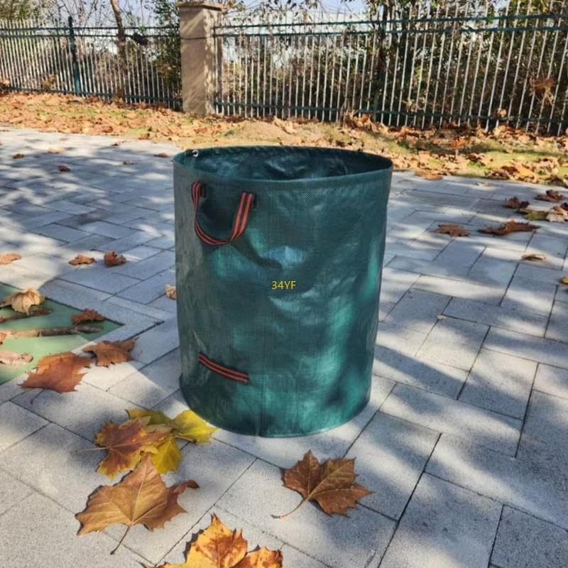Reusable Yard Waste Bags Lawn Garden Bags With Reinforced Carry Handles