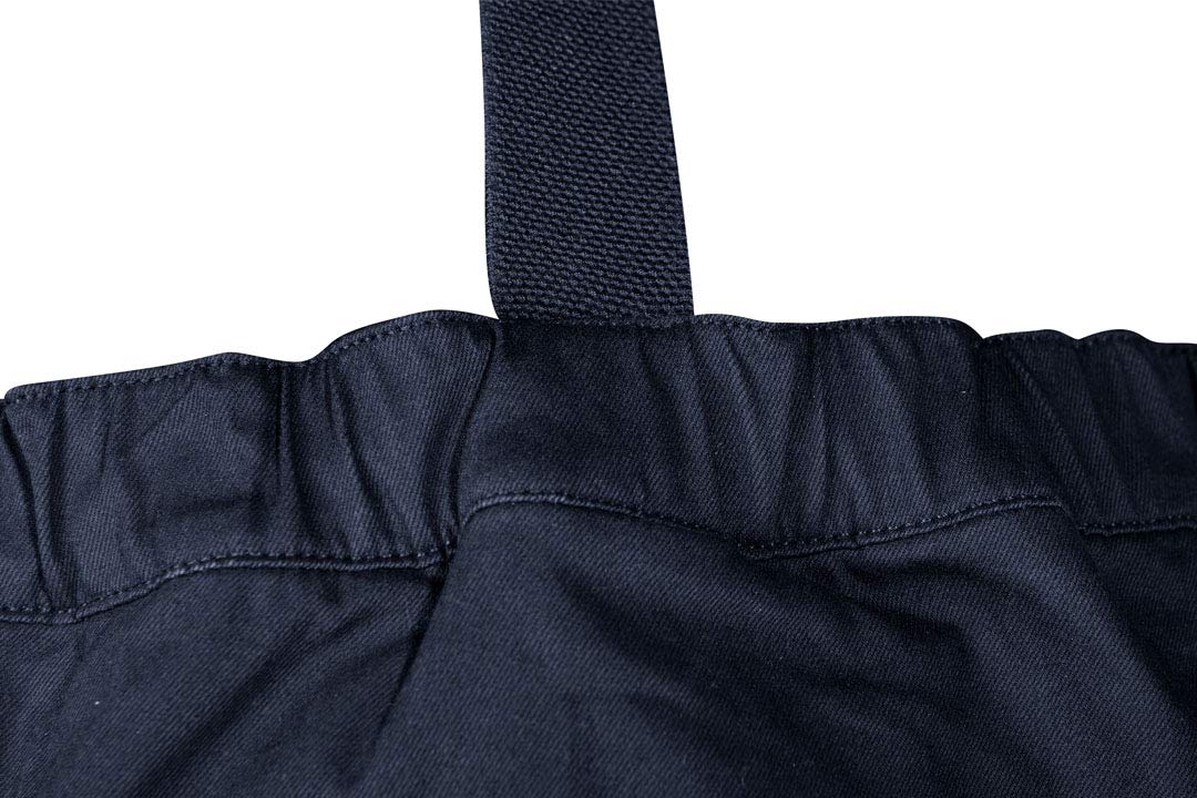 NEO TOOLS Salopette da lavoro da uomo, 60% cotone, 37% poliestere, 3% elastan 255 g/m2, taglie XS-3XL, tasche multifunzionali, elastico in vita e bretelle a Y con rinforzo
