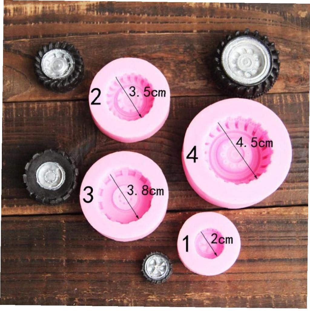 Silikonform Für Baby-Auto-Wagen – Fondant- Und Schokoladenform In Pink, Backofengeeignet
