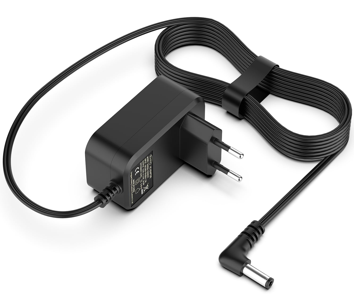 Zasilacz sieciowy 12 V 2 A 24 W z wtyczką drążoną DC 5,5 x 2,1 mm | Do taśm LED, kamer CCTV, DVR NVR, routera WLAN, TV Box