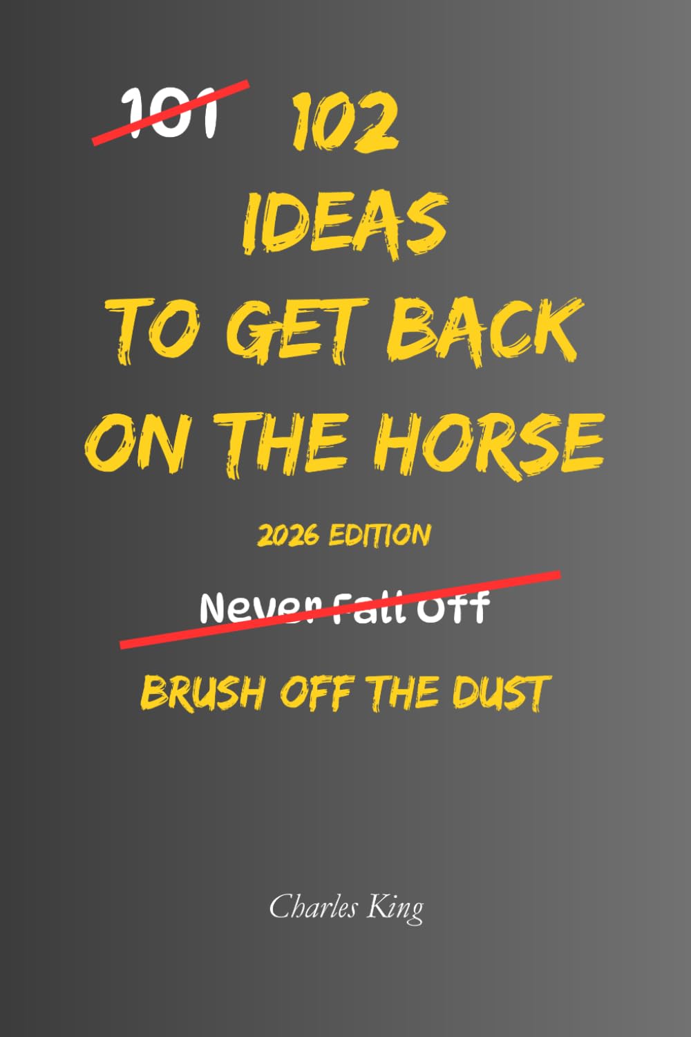 102 Ideas To Get Back On The Horse: No Perfect Recovery. Simple Everyday Ideas To Rebuild Confidence, Regain Momentum, Learn From Mistakes, and Keep Moving Forward. (The 102 Series)