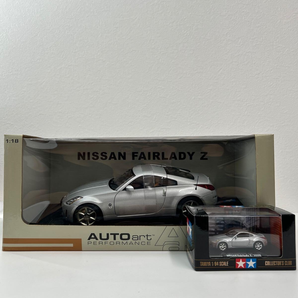 Amazon | AUTOart 1/18 NISSAN FAIRLADY Z 2002年 RHD Diamond Silver
