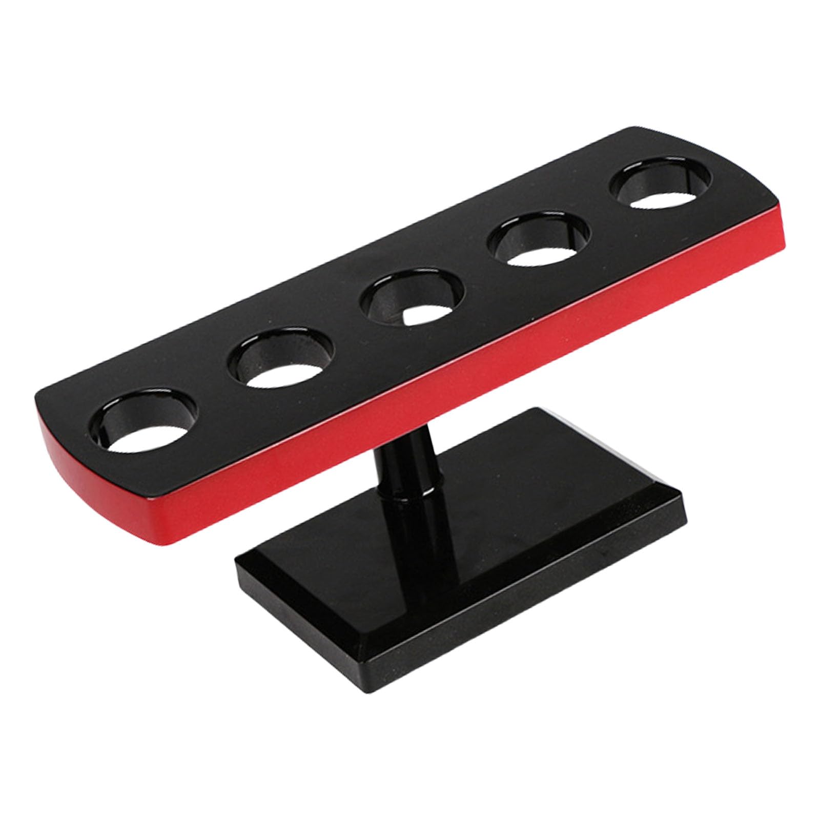 Buxuaaaa Five Holes Stand Wedding Dessert Holder Serving Sushi Rolls Plate Display Stand Texture Perfect For Various Event Sushi Roll Holder