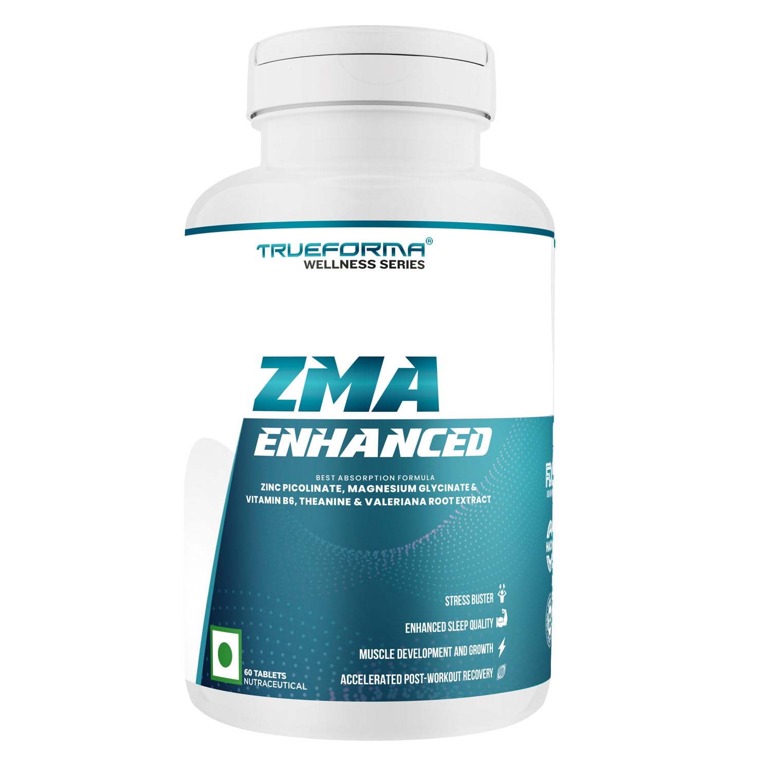 ZMA ENHANCED Best Absorption Formula. Zinc Picolinate, Magnesium Glycinate, Vitamin B6, Theanine & Valeriana Root Extract.(60 Tablets) (B0D45DZ1RT) Amazon Price History, Amazon Price Tracker