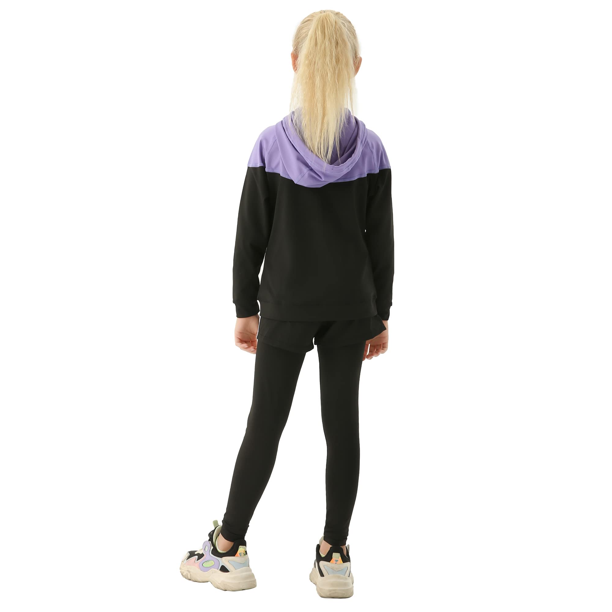 Kinder Mädchen Trainingsanzug 2/3 tlg Sportanzug Jogging Bekleidungsset Freizeitanzug (Shirt + Hose) Training Laufen Fußball Basketball Trikots Yoga