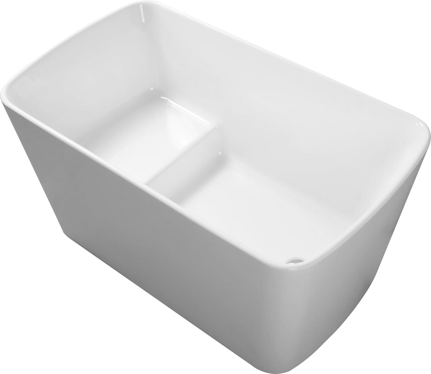 Acrylic Freestanding Soaking Bathtub,42" Acrylic Freestanding Bathtub ...