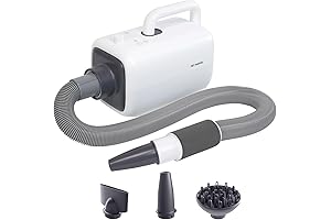 PET MARVEL High Velocity Professional Dog Grooming Hair Dryer