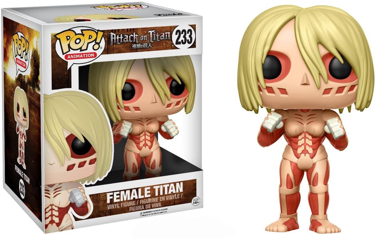 FUNKO POP! 進撃の巨人 女型の巨人 #233 Amazon.com: Funko POP Anime Attack on Titan Female Titan 6