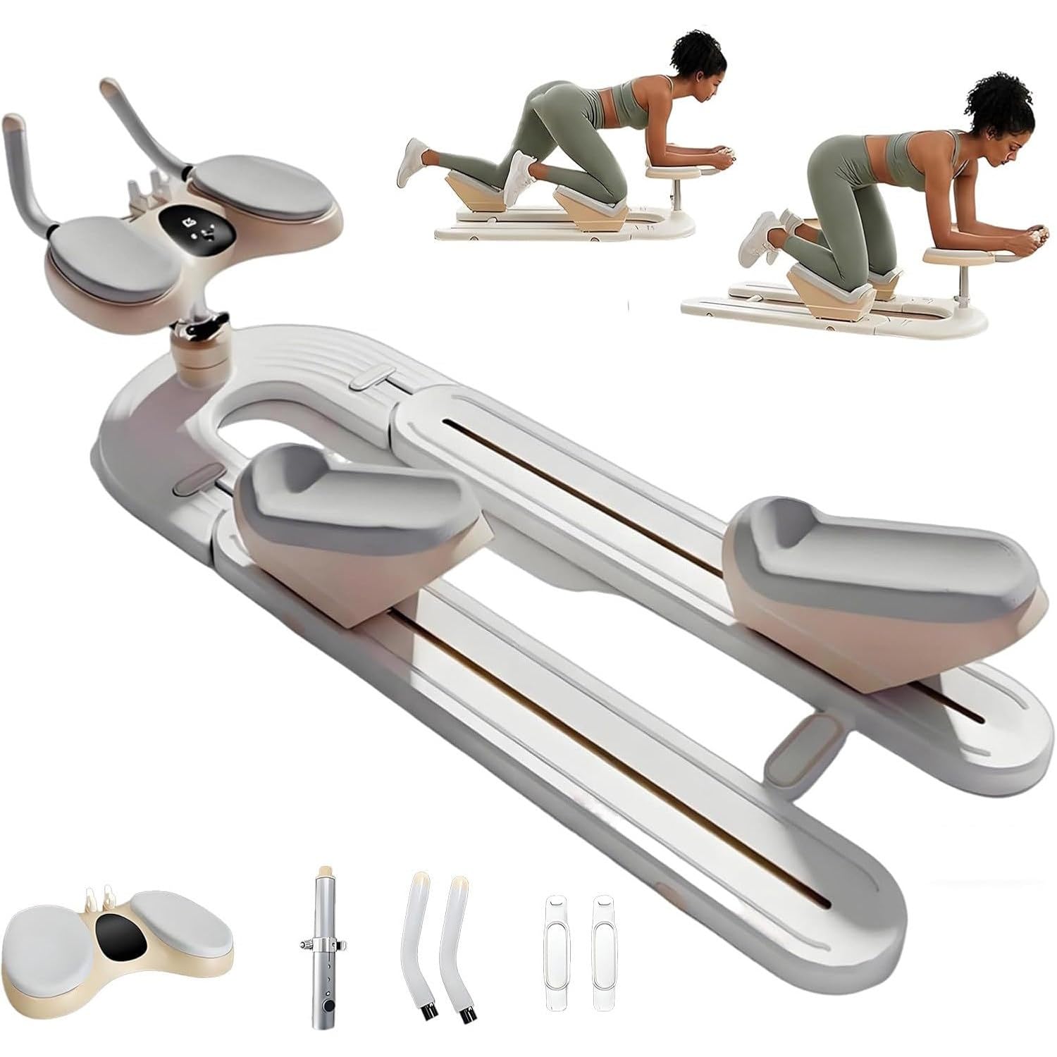Macchina per La Decompressione Spinale, Dispositivo per Torsione E Allungamento Della Colonna Vertebrale Rimovibile, Attrezzo Regolabile per Lo Stretching Della Schiena per Alleviare Il Dolore Lombare