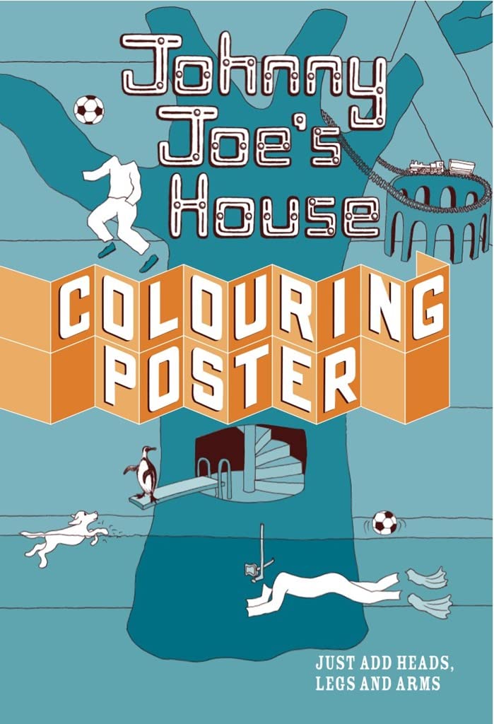 Johnny Joes House Colouring Poster : Streeten, Roz: Amazon.es: Libros