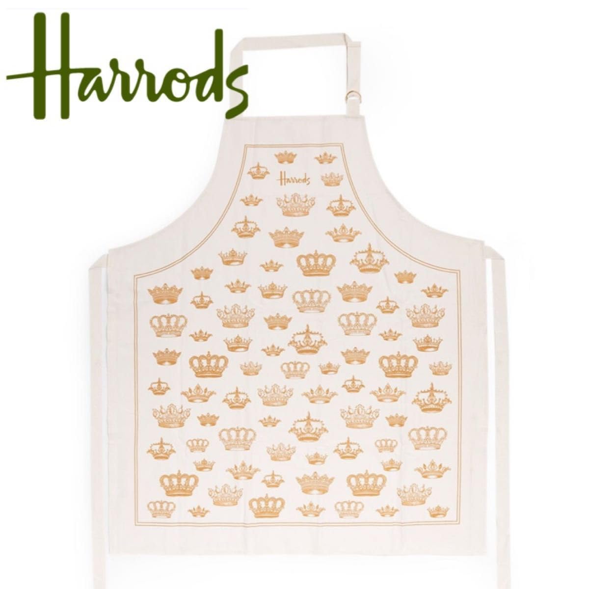Harrods*⑅ エプロン Harrods ハロッズ 猫柄エプロン - メルカリ