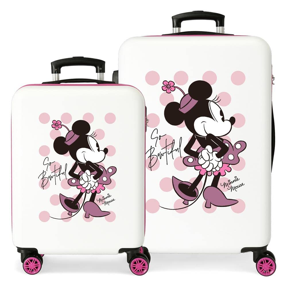 Disney Walizka kabinowa Minnie in Love, Piękny, Talla única, Zestaw walizek