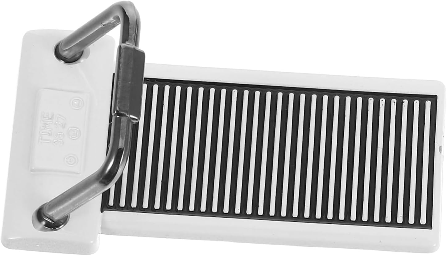 Kisangel Metal Mini Treadmill Dollhouse Accessory Ornament for Photography Prop DIY Model Decoration Pretend Fitness Scene