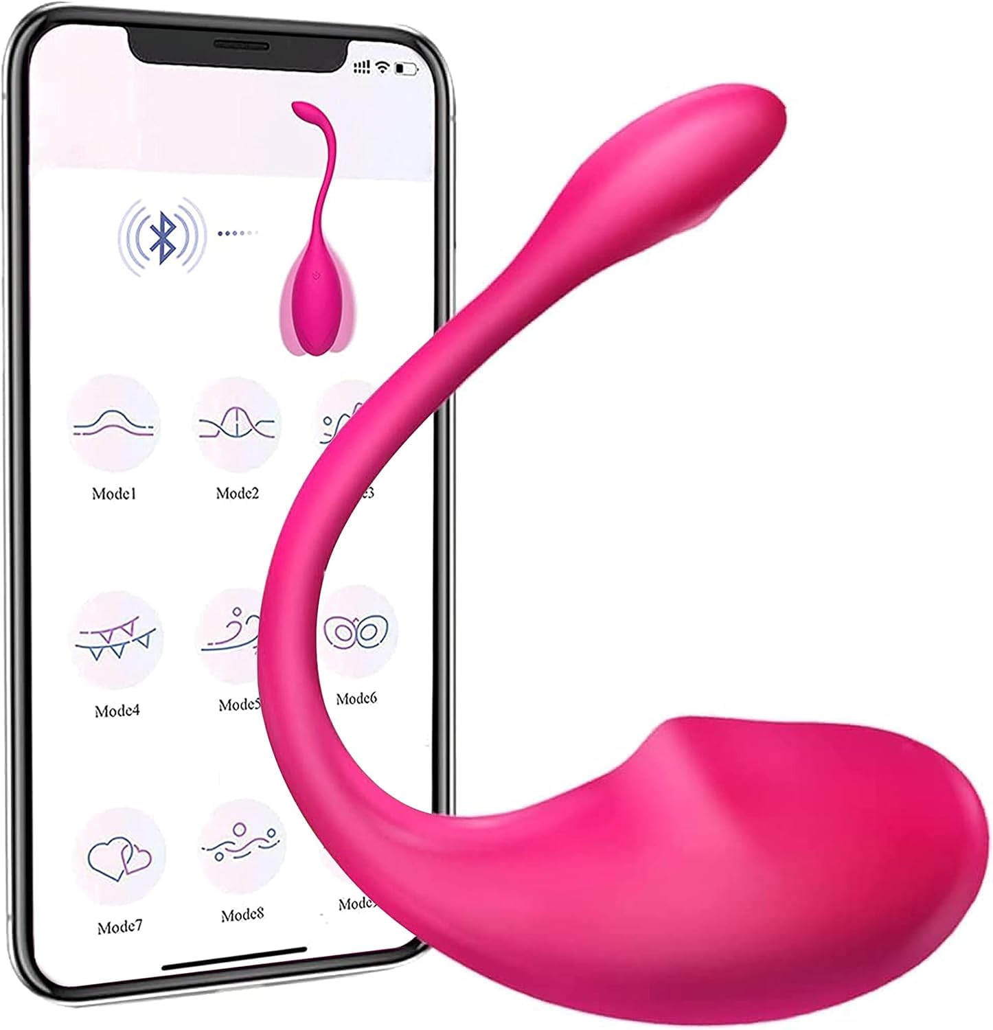 Vibratoreper Donna Professionale Succhia Clitoride - Sexytoysys Donna Ovetto Vibrante Donna App Telecomando 10 Modalità Stimolante Massaggiatore Portatile Vibratori G-Spot Sexy Shop Hot Oggetti