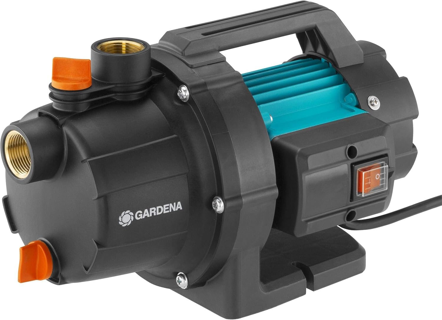 Gardena 09011-47 Gartenpumpen-Set 3000/5, bis zu 3.000 l/h mit schlauchset