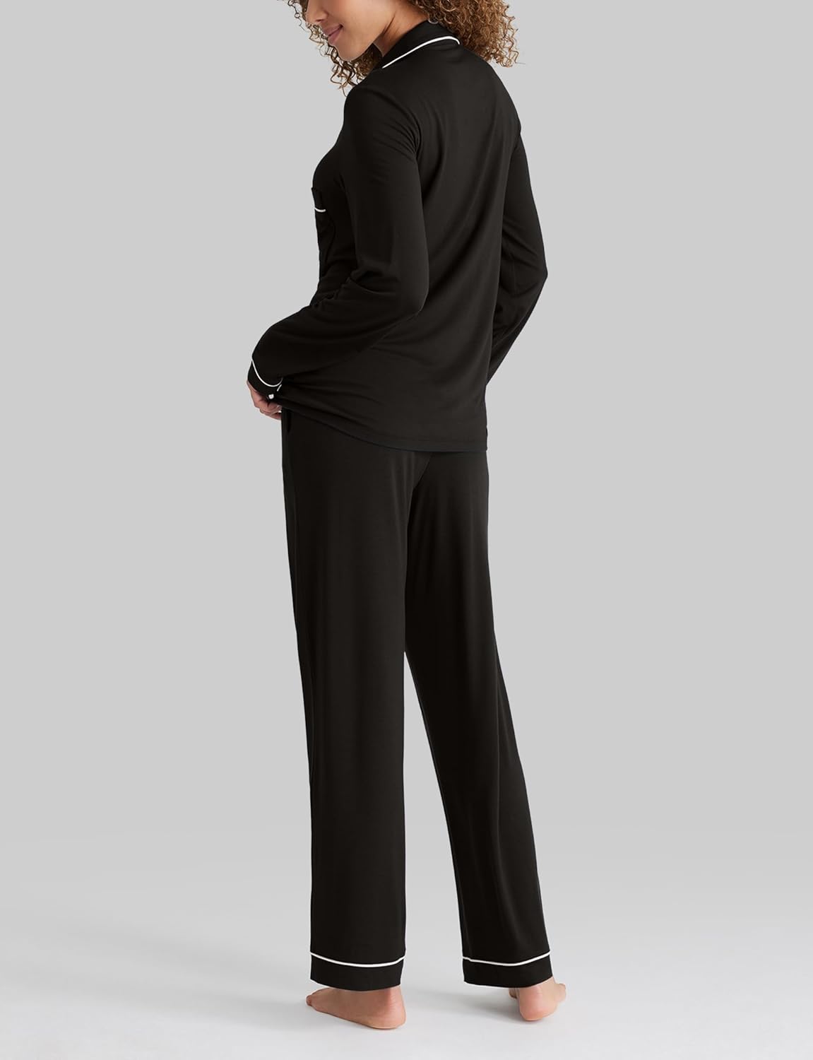 Tommy John Women's Long Sleeve Sleep Top and Pant Set - Image 3