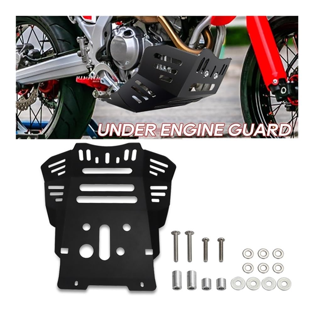 Motore Fuoristrada Piastra Protezione 4mm Di Spessore Moto Sotto La Copertura Protezione Del Motore Piastra Paramotore Guardia Telaio Per CRF300L CRF 300L 300 L 2021-2022-2023