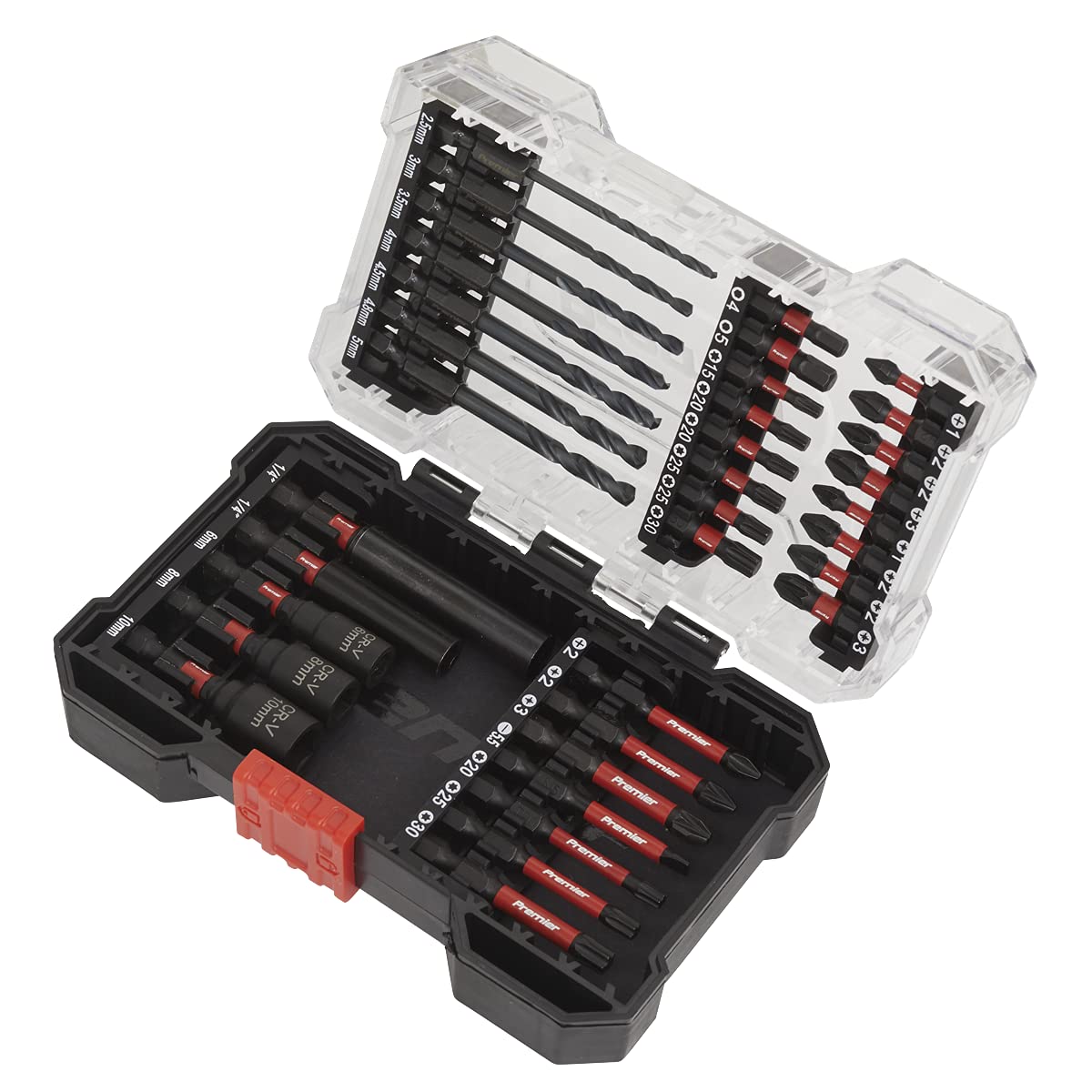 Embouts pour outils électriques Sealey AK8284 coffret de 35 pièces