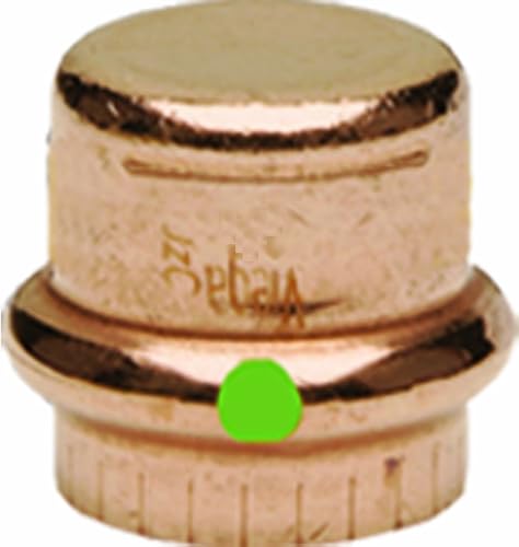 Viega 77722 ProPress Zero Lead Copper Cap with 1-Inch Plumbing, 5-Pack