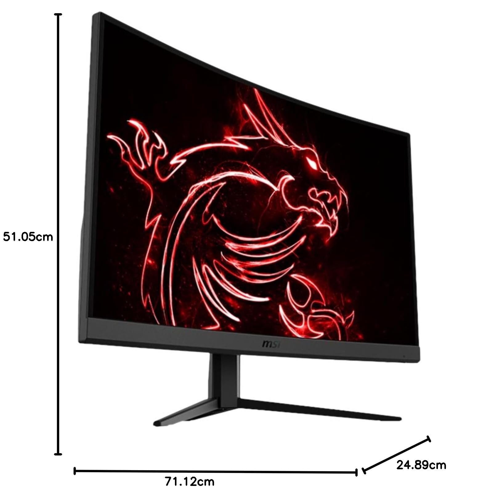 MSI ゲーミングモニター 165Hz 1500R MSI 32