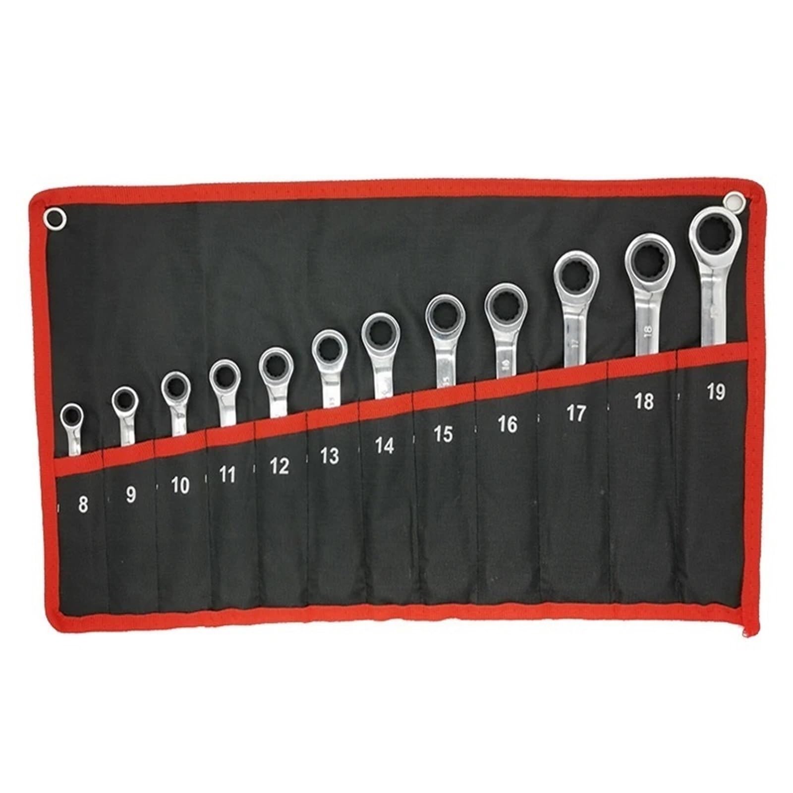 OLAQWENB Torque Wrenches Ratcheting Combination Wrench Set Ratchet Spanner for Motorcycle Car Repair Mechanical Tool Precision Torque Wrench(12PCS)