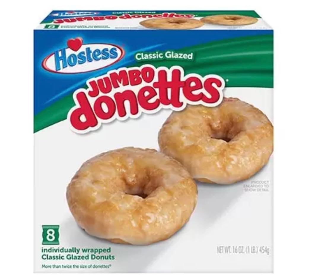 Hostess Classic Glaze Jumbo Donettes