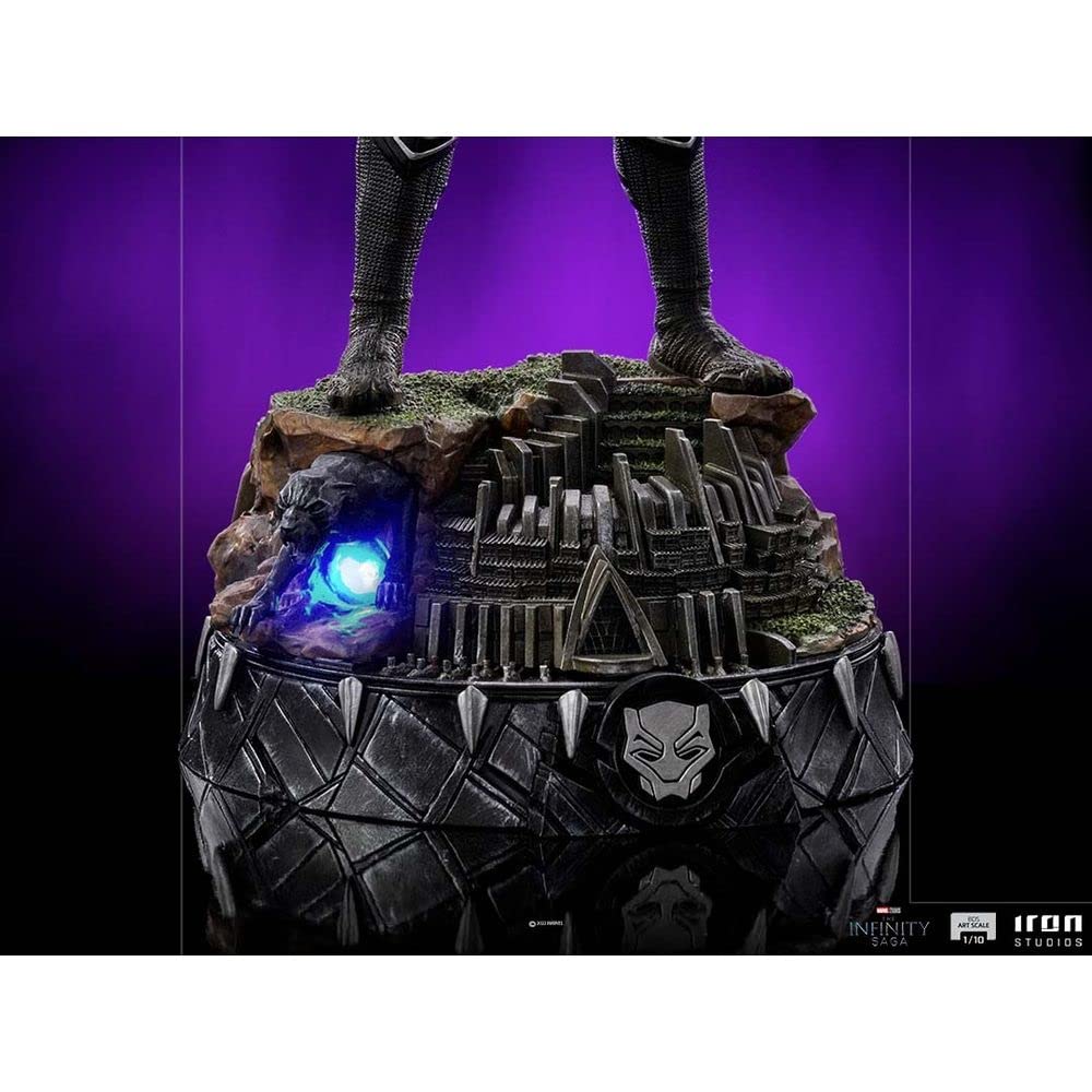 Amazon.co.jp: Iron Studios 1:10 ブラックパンサー デラックス - The